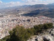 Panorámica de la ciudad de Jaén desde el Castillo de Santa Catalina